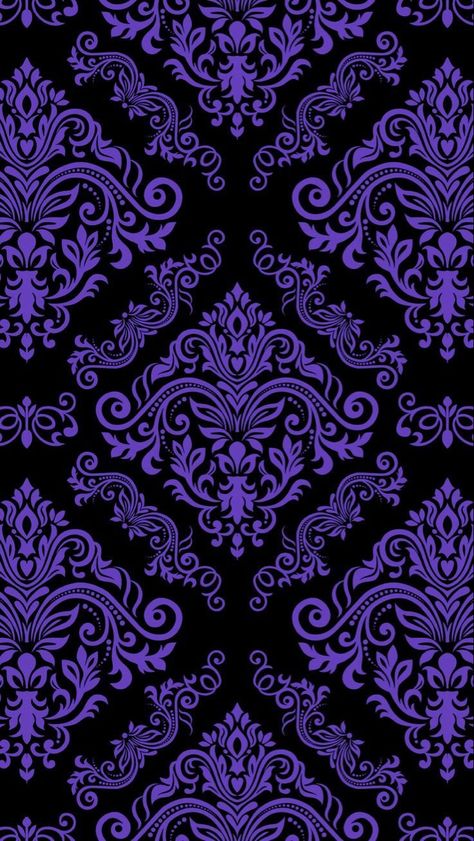 Gothic Pattern Wallpaper, Gothic Wallpaper Purple, Purple Goth Wallpaper, Purple Gothic, Gothic Pattern, Purple Flowers Wallpaper, Mandala Wallpaper, Goth Wallpaper, Gothic Wallpaper