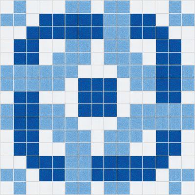 Minecraft Glass Pattern, Minecraft Mosaic, Simple Mosaic Patterns, Mosaic Templates, Mosaic Patterns Geometric, Simple Mosaic, Easy Mosaic, Geometric Tile Pattern, Square Mosaic Tile