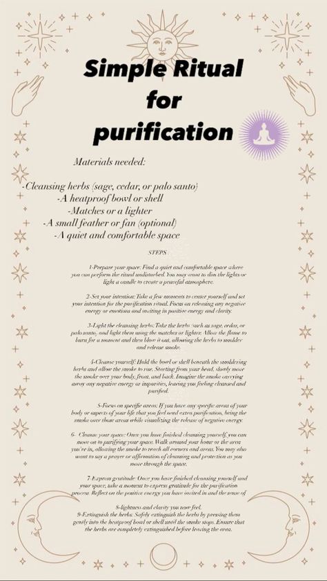 Spiritual Cleansing Ritual, Purification Ritual Witchcraft, Cleansing Ritual Self, Aura Cleansing Ritual, Wicca Self Initiation Ritual, Self Love Rituals Witchcraft, Purification Ritual, Abundance Ritual, Winter Cleaning