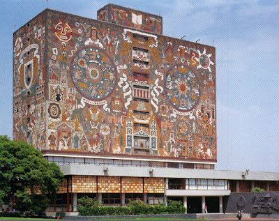 ArquiMéxico: NOTICIAS ARQUITECTURA.- Cumple 102 La Universidad Nacional Autónoma de México (UNAM)... Valencia City, States And Capitals, Central Library, México City, Best Places To Travel, Mexico Travel, Best Cities, Modernism, Central America