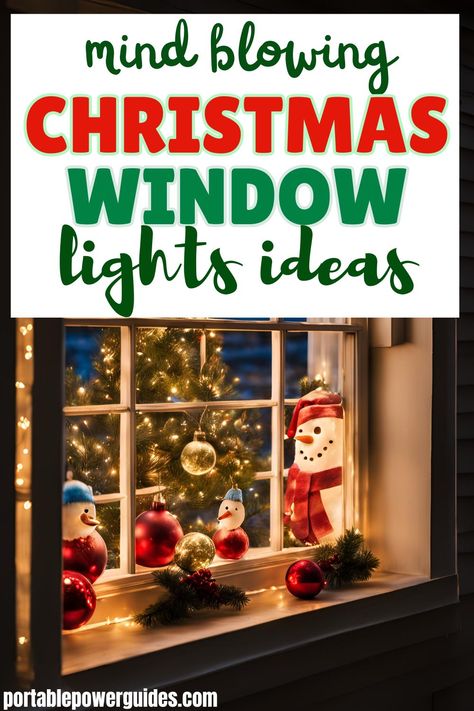 When the holiday season rolls around, Christmas window lights become one of the most beloved decorations for homeowners looking to add festive cheer to their homes. These twinkling lights can instantly transform your windows into Christmas Light Window Display, Christmas Indoor Window Decorations, Xmas Window Display Ideas Home, Lights On Curtains, Christmas Window Display Home Diy, Xmas Window Lights, Christmas Window Display Home, Xmas Window Decorations, Diy Christmas Window