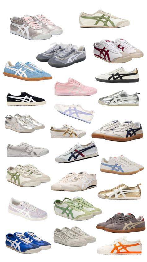 Sneakers Onitsuka Tiger, Tiger Sneakers Onitsuka, Onitsuka Tiger Aesthetic, Onitsuka Shoes, Onitsuka Tiger Outfit, Onitsuka Tigers, Tiger Shoes, Pretty Sneakers, Fashion Shoes Boots