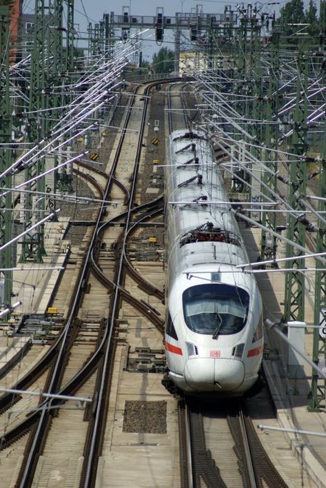 DB ICE Old Steam Train, Railroad History, Rail Transport, High Speed Rail, Subway Train, Electric Train, Trainspotting, Speed Training, Train Journey