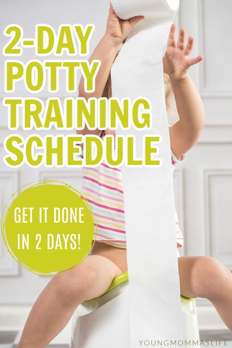 Learn how to create a potty training schedule for your toddler that works! Potty training boys or girls can be tough but with this potty training chart you can get it done in only 2 days! Included is a free printable. I potty trained my 18 month old toddler but works for a 2 year old and 3 year old too! Take a look at these potty training tips and get started today and be done with it asap! Potty Training Schedule Boys, Potty Training Time Schedule, Potty Schedule Toddlers, Potty Training Girls Under 2, How To Potty Train A Toddler Girl, Potty Training Poster, Potty Training Girls 2 Year, Potty Training Girls Age 3, Boy Potty Training Tips