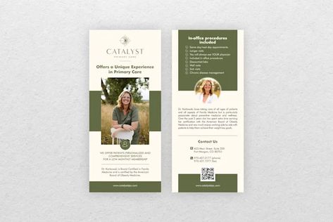 Design rack card, dl flyer, door hanger by Alena_chili | Fiverr Social Marketing Design, Marketing Outfit, Social Marketing Strategy, Rack Card Design, Rack Cards Design, Canva Marketing, Marketing Poster, Rack Card, Content Design