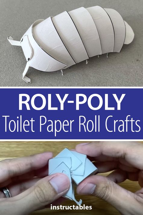 HandicraftRecordBook shares how to make a roly-poly using the core of toilet paper roll / core. #Instructabless #papercraft #upcycle #reuse #crafts Stuff To Make With Toilet Paper Rolls, Rolled Paper Crafts, Diy With Toilet Rolls, How To Make Cool Stuff Out Of Paper, Paper Roll Drawing, What To Make With Toilet Paper Rolls, What To Do With Boxes, Product Design Projects, Project With Toilet Paper Rolls