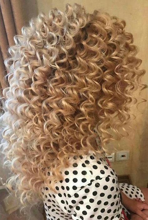 Blonde Spiral Perm Long Hair, Blond Permed Hair Short, Spiral Curls For Medium Hair, Spiral Curls For Long Hair, Spiral Perm Before And After, Braid Perm, Spiral Perm Short Hair, Blonde Ringlets, Spiral Perm Long Hair