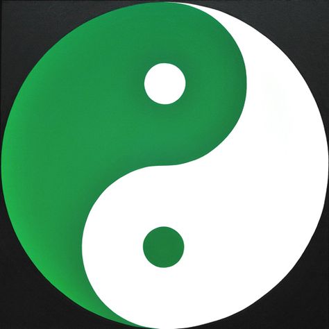 Green Yin Yang, Ying Et Yang, Yin Yang Images, Ying Yang Art, Yin Yang Designs, Yin Yang Art, Yangon, Zodiac Art, Ying Yang