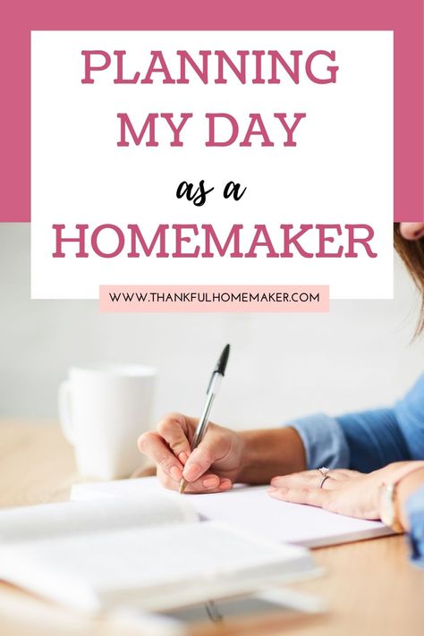 Homemaker Planner, Planning My Day, Plan My Day, Christian Homemaking, Homemaking Tips, Women Inspiration, Biblical Womanhood, Planning And Organizing, My Days