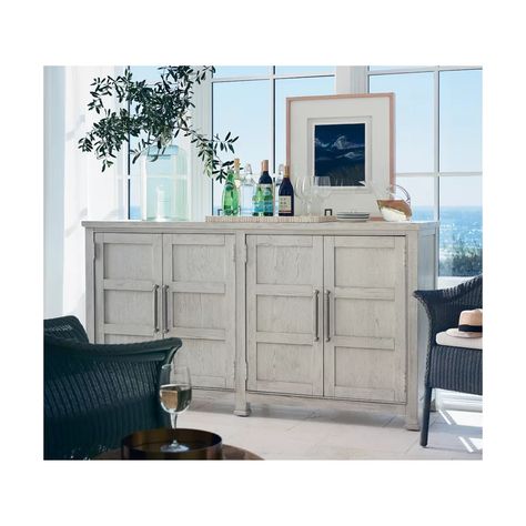 Universal Furniture Credenza | Wayfair Silverware Tray, Interior Shelves, Wood Buffet, Universal Furniture, Kathy Kuo Home, Buffet Table, Sideboard Buffet, Coastal Living, Wood Shelves