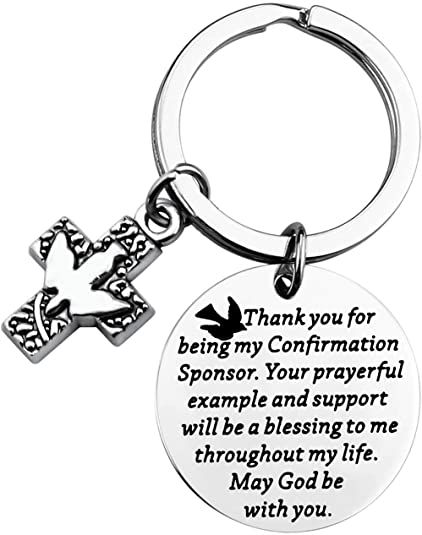 Sponsor Gifts, Confirmation Sponsor Gifts, Confirmation Sponsor, Confirmation Party, Be A Blessing, Godparent Gifts, 1st Communion, Rock Necklace, Communion Gifts