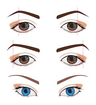 Eyebrow rules for downturned eyes and upturned eyes Downturned Eyes Drawing, Down Turned Eyes, Brow Inspiration, Best Eyebrow Shape, Upturned Eyes, Downturned Eyes, Makeup For Downturned Eyes, Skin Tone Makeup, Perfect Eyebrow Shape