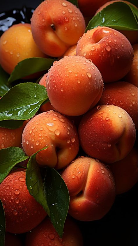 Wallpaper/ Peaches Fruits And Vegetables Pictures, Vegetable Pictures, Fruits Photos, Fruit Picture, Fruits Images, Fruit Wallpaper, Fruit Photography, Beautiful Fruits, Delicious Fruit