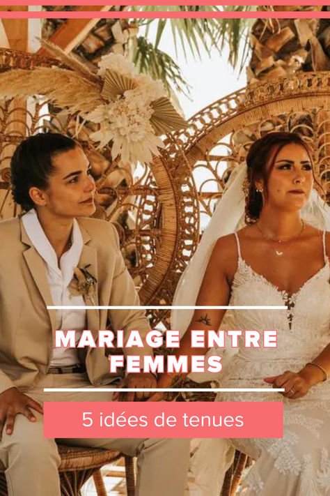 Vous êtes un couple de femmes sur le point de se dire “oui” ? Vous recherchez alors très certainement les tenues dans lesquelles rayonner lors de votre mariage lesbien ! Costume, deux-pièces, robe… voici plusieurs alternatives de looks envisageables. Le Point