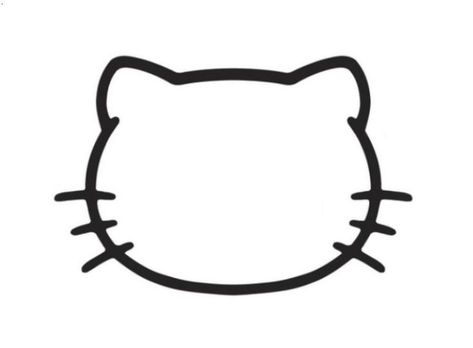 Hello Kitty Outline   #hellokitty #coloring #pages Hello Kitty Outline, Hello Kitty Clipart, Hello Kitty Theme Party, Bow Drawing, Hello Kitty Printables, Hello Kitty Bow, Hello Kitty Crafts, Hello Kitty Themes, Kitty Images