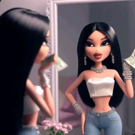 Literally Me Characters, Character Test, Characters Female, Me Character, Black Bratz Doll, Bratz Doll Outfits, Brat Doll, Icons Girls, Bratz Inspired Outfits