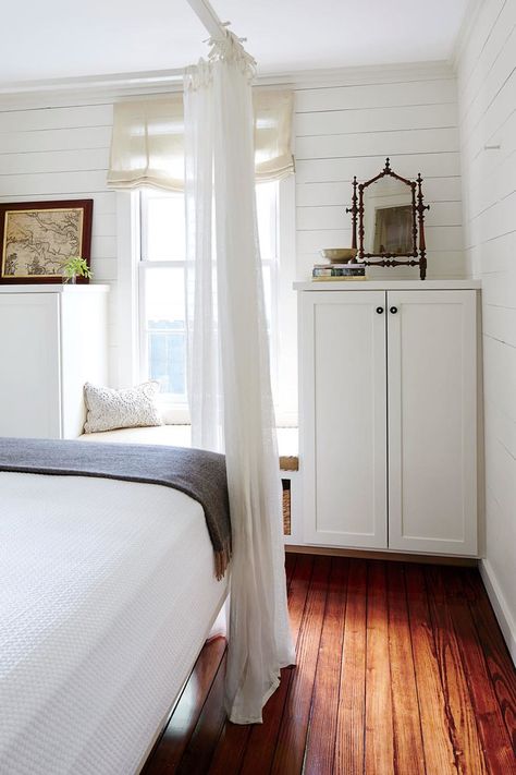 RX_1703_Tiny Cottage_Bedroom Wardrobe Tiny Cottage Bedroom, Cottage Renovation, Country Cottage Decor, Tiny Cottage, Cottage Bedroom, Small Cottage, Design Seeds, Bedroom Wardrobe, Coastal Cottage