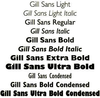 The Main Gill Sans font family San Serif Fonts, Eric Gill, Typeface Poster, Gill Sans, Groups Poster, Sans Font, Cool Typography, Sans Serif Typeface, Font Inspiration