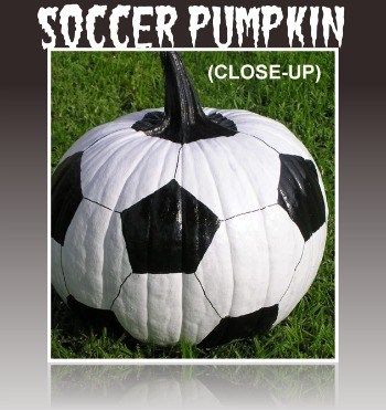 25 Fun Pumpkin Decorating Ideas Soccer Pumpkin, Soccer Senior Night, Pumpkin Carving Contest, Pumpkin Decorating Contest, Pumpkin Contest, Hallowen Ideas, Painted Pumpkin, Fun Pumpkins, Pumpkin Pumpkin