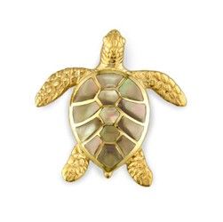 Yellow Gold Turtle Pendant with Mother of Pearl Inlay~ Na Hoku Tahitian Pearls Jewelry, Hawaiian Sea Turtle, Sea Life Jewelry, Hawaiian Jewelry, Detailed Jewelry, Turtle Pendant, Mother Pearl, Tahitian Pearls, Pearl Chain