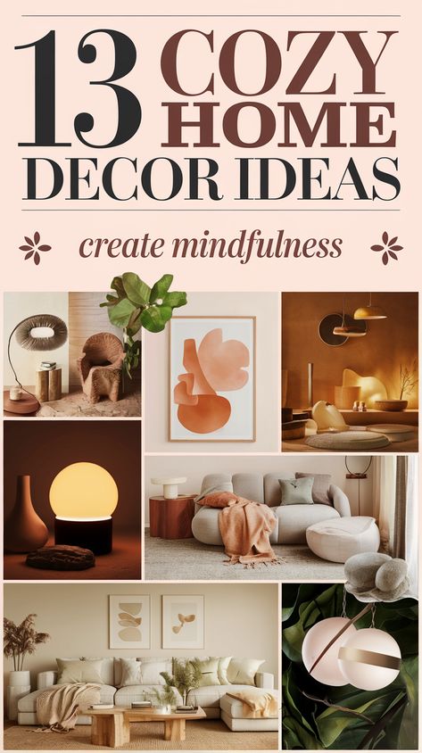 13 Cozy Home Decor Ideas That Create Mindfulness Spaces! Calming Decorating Ideas, Cozy Home Decor Ideas, Sanctuary Decor, Cozy Decor Ideas, Calming Meditation, Calm Meditation, Cozy Nooks, Meditation Corner, Small Bookshelf