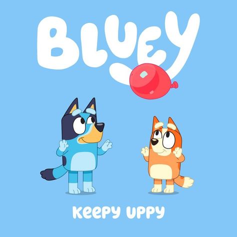 Bluey Keepy Uppy, Bluey Party Games, Bluey Show, Girly Party Ideas, Party Games Printable, Genius Lyrics, Bluey Party, Rainbow Party Decorations, Boy Birthday Decorations