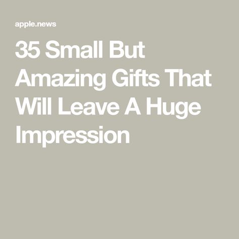 35 Small But Amazing Gifts That Will Leave A Huge Impression Small Meaningful Gifts, Unique Birthday Gifts For Women Uncommon Goods, Gifts That Give Back, Inexpensive Birthday Gifts For Women Friends, Crazy Gift Ideas, Small Thoughtful Gifts, Tiny Gift Ideas, Affordable Novelty Charms For Gifts, Small Gift Ideas For Friends