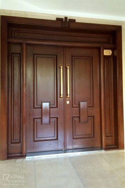 Large Entrance Door, Classical Door Design Entrance, Entrance Wood Door, Interior Double Doors, Wooden Door Entrance, Entry Door Designs, Wooden Double Doors, House Front Door Design, Modern Wooden Doors