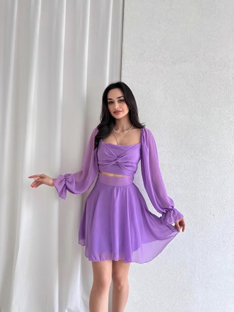 Light Purple Dress Formal, Lilac Dress Short, Simple Purple Dress, Convocation Dress, Vestido Color Lila, Vestidos Color Pastel, Purple Short Dress, Princess Evening Dress