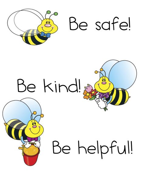 Three simple family rules -   1. Be safe  2. Be kind  3. Be helpful   Now that can get you through most of life! Helper Chart, Bee Safe, Bee Quotes, Bee Themed Classroom, Bee Classroom, Conscious Discipline, School Theme, Busy Bees, Class Management