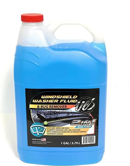 UCS 10015 2-in-1 Windshield Washer Fluid 1 Gallon Windshield Cleaner, Windshield Washer Fluid, Windshield Wipers, Mustard Bottle, Dish Soap Bottle, Cleaning Supplies, Washer, Free Shipping