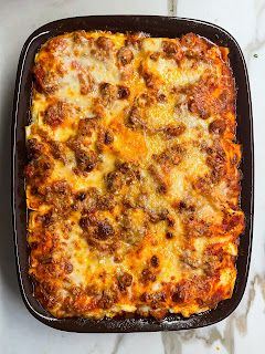 Wild boar lasagna Boar Sausage Recipes, Quick Lasagna, No Boil Lasagna, Traditional Lasagna, Homemade Lasagna, No Noodle Lasagna, Sausage Pasta, Wild Game, Wild Boar