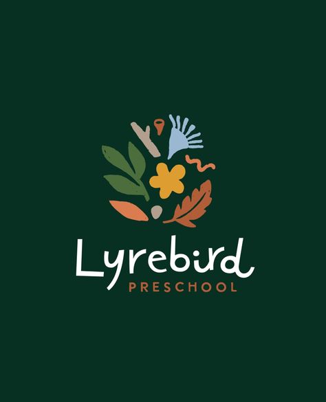 Kindergarten Branding, Coffee Shop Logo Ideas, Shop Logo Ideas, Earthy Logo Design, Child Care Logo, Childrens Logo, Earthy Logos, Preschool Logo, Kindergarten Logo