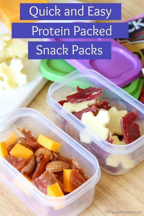 Try these easy to make Protein Packed Snack packs for when your family is on the go to keep them fueled up and ready to go! Tournament Food, Easy Protein, Healthy Protein Snacks, Protein Packed Snacks, Overnight Oat, Diet Snacks, Healthy Snacks For Diabetics, Snack Packs, Diet Vegetarian