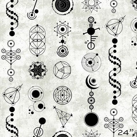 Alien Symbols, Crop Circles Sacred Geometry, Geometric Line Tattoo, Circle Tattoo, Crop Circle, Design Themes, Quilt Stores, Crop Circles, Andover Fabrics