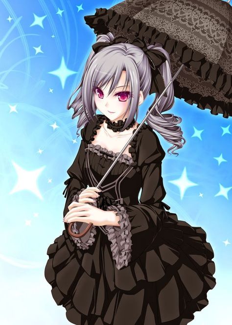 Robin Hoods, Name Choker, Idolmaster Cinderella, Idolmaster Cinderella Girls, Emo Art, Violet Eyes, Long Sleeves Dress, Gothic Anime, Hair Red