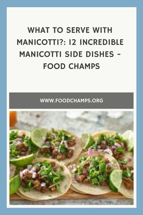 Manicotti is an Italian dish that’s packed with fresh flavors. If you’re wondering what to serve with manicotti, discover 12 tasty side dishes here. Scallion Pancakes Chinese, Chinese Buffet, Glazed Meatballs, Italian Chopped Salad, Pork Soup, Scallion Pancakes, Traditional Italian Dishes, Buttered Noodles, Stuffed Pepper Soup