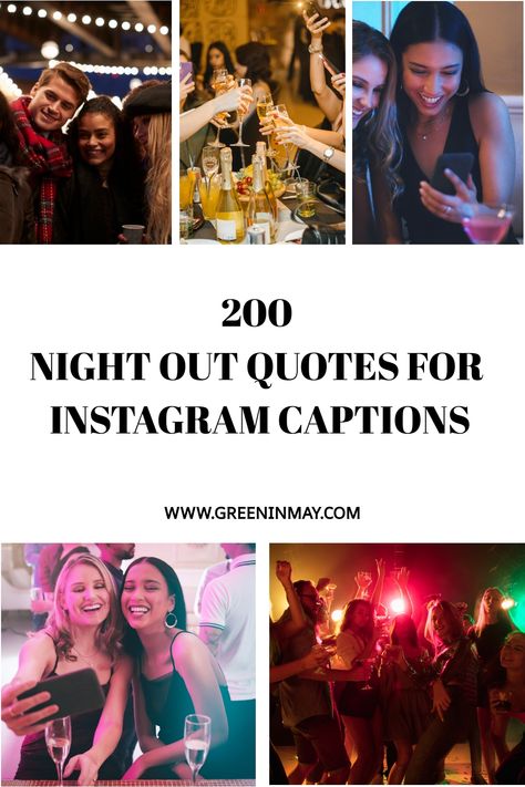 Looking for clever captions for Instagram? From Night Reading Aesthetic to One Word Captions that make a bold statement, these Night Out Quotes will elevate your next post. Perfect for adding personality to Instagram Captions Party Night or creating witty Selfie Captions for your night adventures. Instagram Night Out Captions, Ladies Night Captions, Shining Captions For Instagram, Night Out Ig Captions, Instagram Captions Night Out, Night Club Captions Instagram, Party Night Captions, Night Out Quotes Instagram, Going Out Captions Instagram