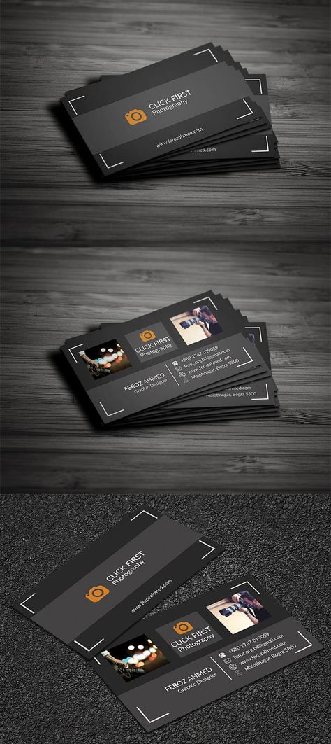 #Free Photography #Business #Card Template features a clean. It even comes with a simple camera logo, which you can use for simple branding. via @creativetacos Photography Visiting Cards Design, Photography Visiting Card, Photography Logo Design Ideas, Rack Card Templates, Camera Logos Design, Simple Branding, Photography Business Cards Template, Photographer Business Card Template, Visit Card