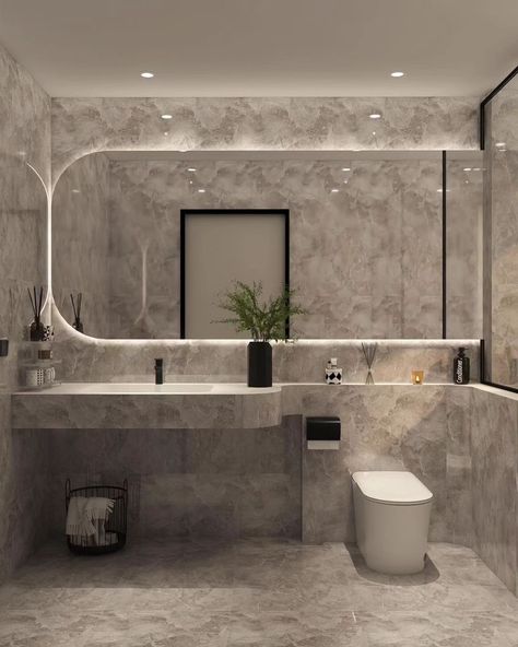 Diy Ceiling Ideas, Small Washroom Design, Black Ceilings, Washroom Tiles Design, Bathroom Mirror Design, Bedroom Ideas For Small Rooms Diy, Mirror Interior Design, Bathroom Design Layout, Interior Design Bathroom