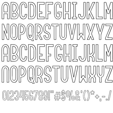 ROUNDABOUT OUTLINE FONT Outline Font, Doodle Lettering Alphabet Fonts, Bubble Fonts Alphabet Graffiti, Block Letter Fonts, Fancy Fonts Alphabet, Bubble Letter Fonts, Fonts Handwriting Alphabet, Font Bubble, Outline Fonts