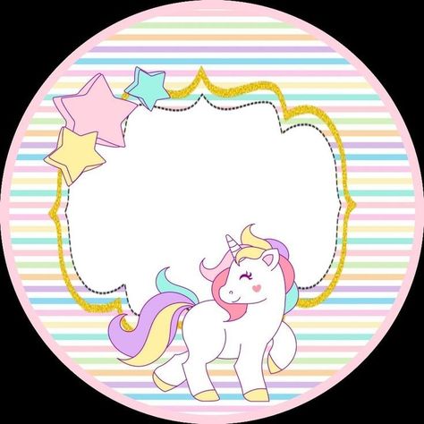 Birthday Party Giveaways, School Stickers Labels, Unicorn Topper, Rainbow Unicorn Birthday Party, Unicorn Cupcakes Toppers, Event Stickers, Unicorn And Fairies, Art Kits For Kids, Unicorn Themed Birthday Party