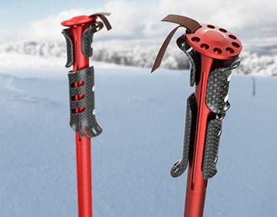 Ski Design, Ski Poles, Hiking Sticks, Cool New Gadgets, Trekking Poles, Fall Prevention, Handle Design, Bike Parts, New Gadgets