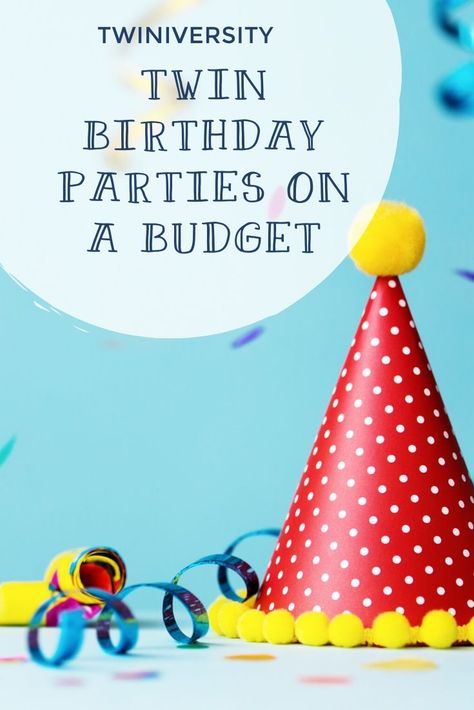 Twins Birthday Decoration Ideas, Twin Boys First Birthday Party Ideas, Twins Birthday Party Themes, Twins Birthday Party Ideas, Birthday Party On A Budget, Twins Birthday Party, Mom Of Twins, Twin Birthday Parties, Party On A Budget