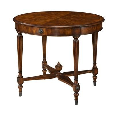 French Mahogany Center Table Fine Antique Furniture, Living Room Center, Centre Table, Wardrobe Furniture, Theodore Alexander, Side Table Design, Table Centers, End Tables With Storage, New Home Designs