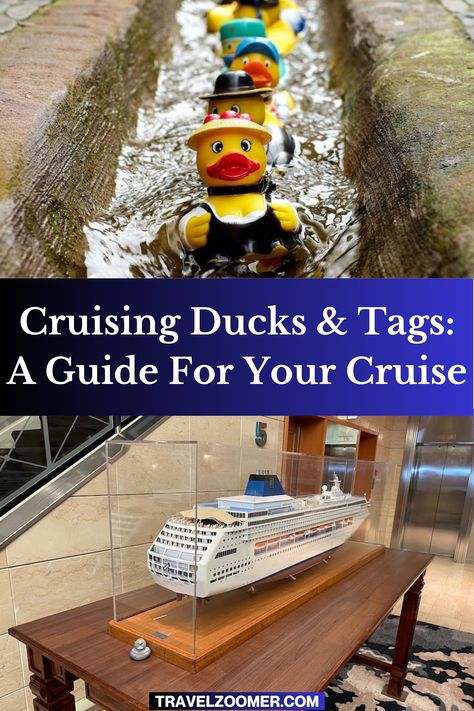 Cruising Ducks & Tags: A Guide For Your Cruise Cruising Ducks Tags, Cruse Ship, Cruising Duck Tags, Cruise Ducks, Best Cruise Lines, Ship Travel, Luxury Cruise Ship, Cruise Planning, Game Start