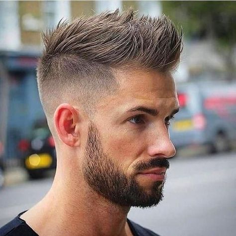 Short Hairstyles for Men 18 Ideas: A Comprehensive Guide Widows Peak Hairstyles, Military Haircuts Men, Trendy Mens Haircuts, Spiky Hair, Mens Haircuts Fade, Mens Braids Hairstyles, Corte De Cabelo Masculino, Mens Haircuts Short, Undercut Hairstyles