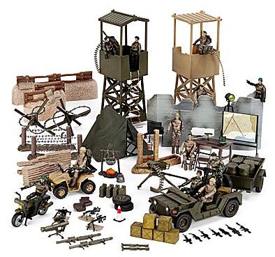 army men kit Army Toys, Army Men Toys, Nerf Birthday Party, Bedroom Seating Area, Best Christmas Toys, Bangunan Minecraft, Cool Kids Rooms, Car Themed Parties, Christmas Plush Toys