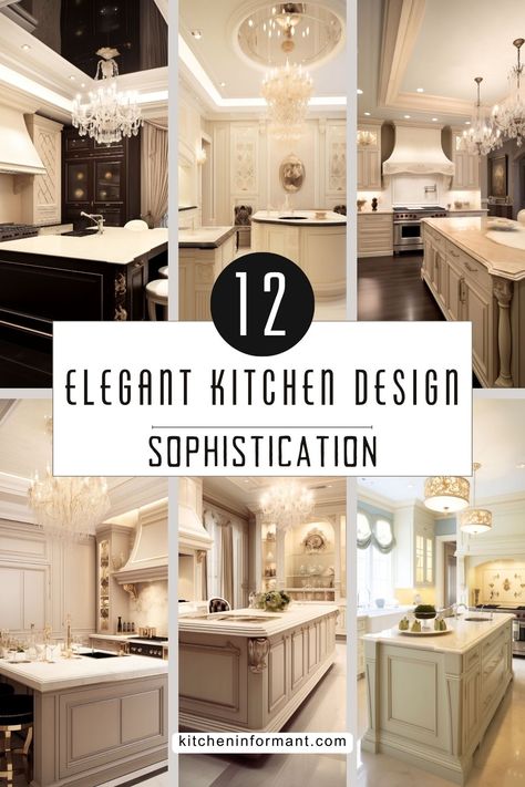 Formal Kitchen Ideas, Glamorous Kitchen Ideas, Luxury Kitchen Features, Luxury Condo Kitchen, Beautiful Kitchens Luxury, Elegant Kitchens Luxury, Amazing Kitchens Design, Glamour Kitchen, Designer Kitchens Luxury