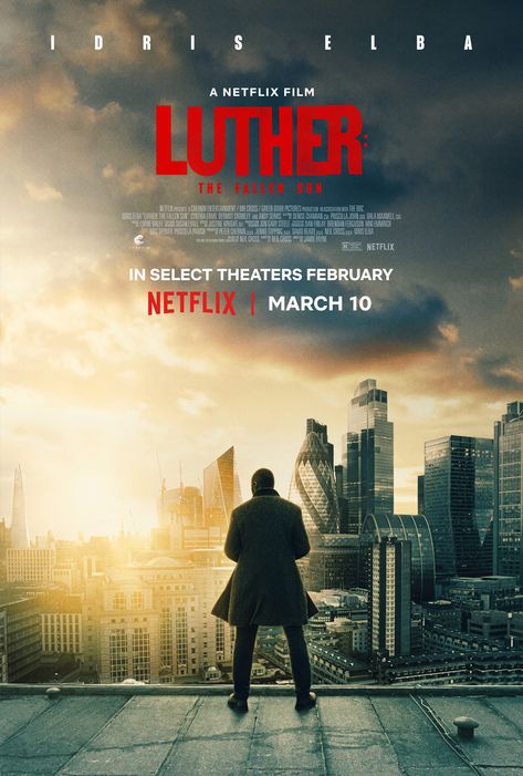 Luther The Fallen Sun, Movie Poster Display, Vincent Regan, By Any Means Necessary, Idris Elba, Netflix Movies, Upcoming Movies, Elba, Action Movies